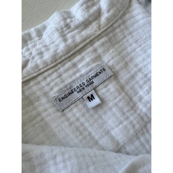 Engineered Garments Cotton Crepe Muslin Camp Shirt - Picture 4 of 7